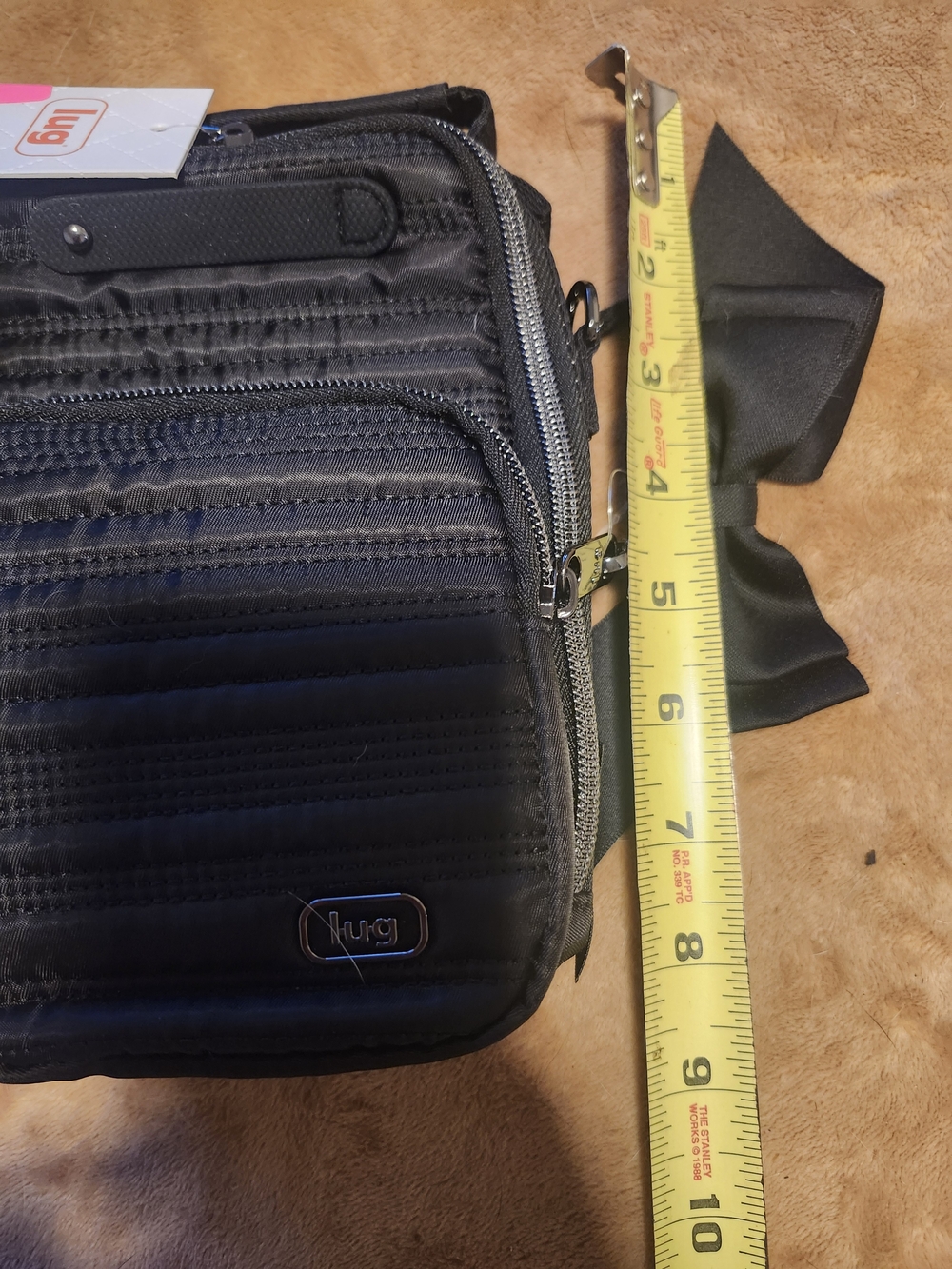 Lug Stowaway Mini Crossbody — Black/Bow Print, NWT - Picture 10 of 10